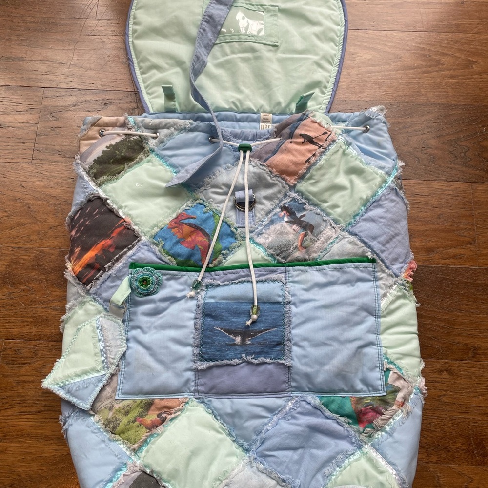 OOAK Hawaiian Quilt Backpack - Picture 3 of 6